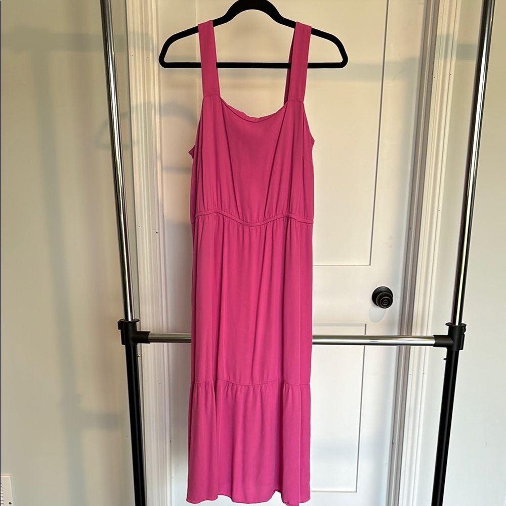Pink Sleeveless Dress